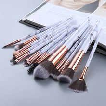 Load image into Gallery viewer, 10 Pcs Makeup Brushes Set Cosmetic Powder Eye Shadow Foundation Blush Blending