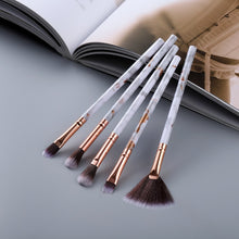 Load image into Gallery viewer, 10 Pcs Makeup Brushes Set Cosmetic Powder Eye Shadow Foundation Blush Blending