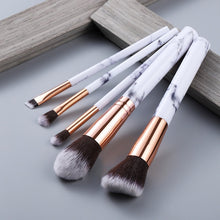 Load image into Gallery viewer, 10 Pcs Makeup Brushes Set Cosmetic Powder Eye Shadow Foundation Blush Blending
