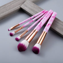 Load image into Gallery viewer, 10 Pcs Makeup Brushes Set Cosmetic Powder Eye Shadow Foundation Blush Blending