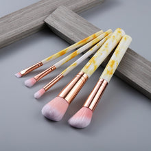 Load image into Gallery viewer, 10 Pcs Makeup Brushes Set Cosmetic Powder Eye Shadow Foundation Blush Blending