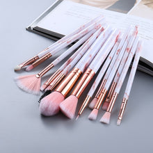 Load image into Gallery viewer, 15 Pcs Makeup Brushes Set Cosmetic Powder Eye Shadow Foundation Blush Blending
